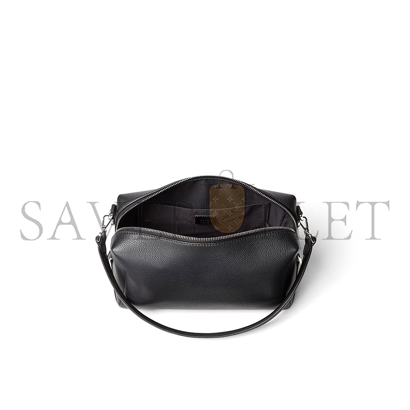 FENDI LUI MEDIUM BLACK LEATHER BAG 7VA672ASIHF0GXN (28*19*11cm)